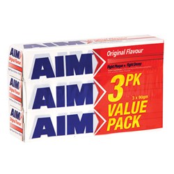 Aim Value 3 Pack Original Toothpaste (3 x 90g)