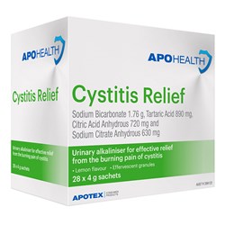 ApoHealth Cystitis Relief 28 x 4g