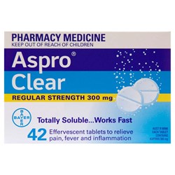 Aspro Clear 42 Tablets