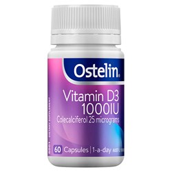 Ostelin Vitamin D 1000iu 60 Capsules