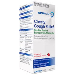 ApoHealth Chesty Cough Relief Double Action Expectorant 200ml