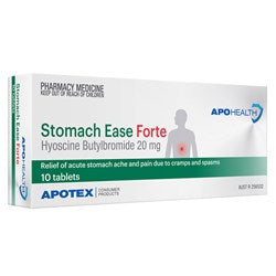 ApoHealth Stomach Ease Forte 10 Tablets
