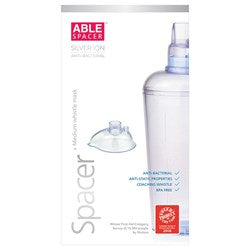 Able Spacer Silver Ion Anti-Bacterial Spacer with Medium Mask