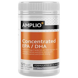 Amplio Concentrated EPA/DHA 120 Soft Gel Capsules