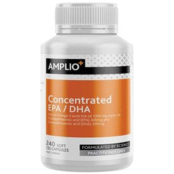 Amplio Concentrated EPA/DHA 240 Soft Gel Capsules